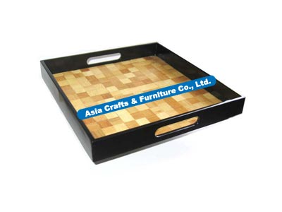 Bamboo serving tray Bamboo tray